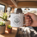 Personalised Camper Van Enamel Mug