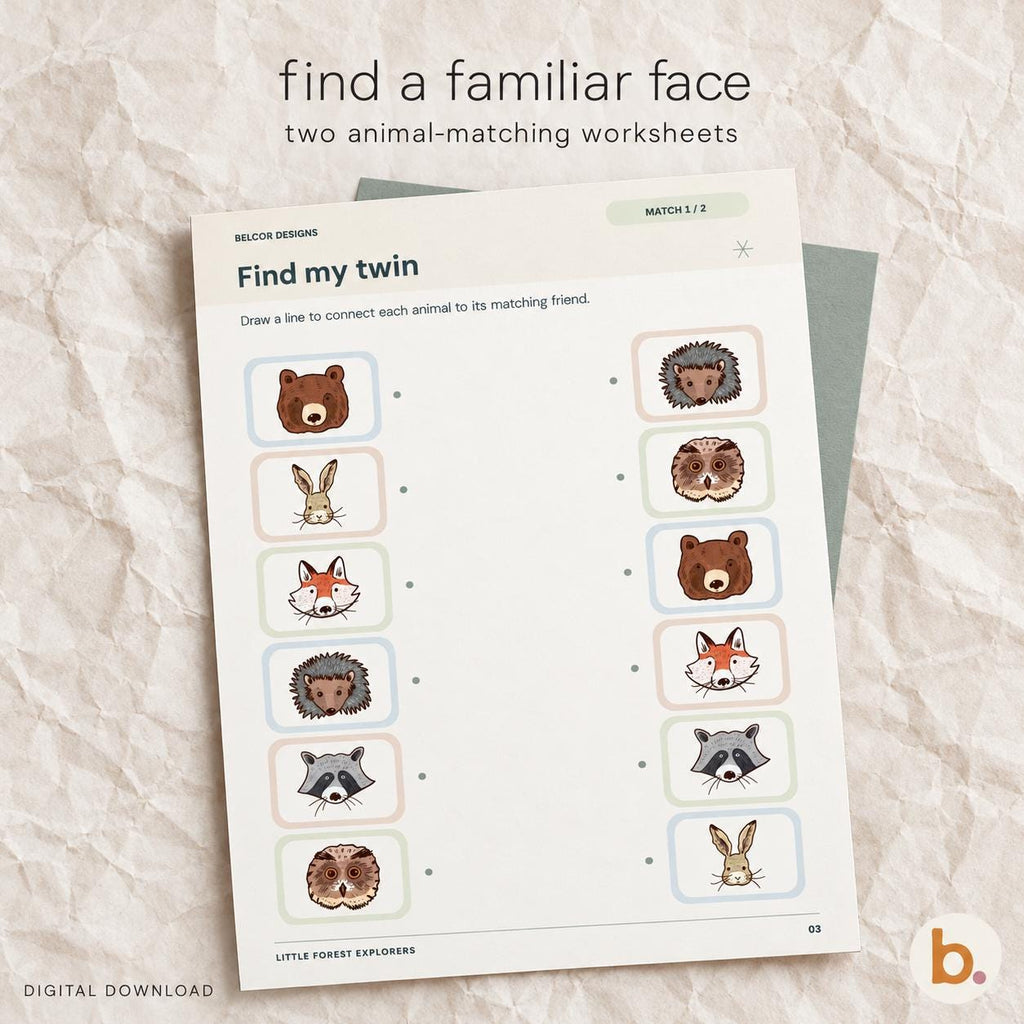 Little Forest Explorers Activity Pack