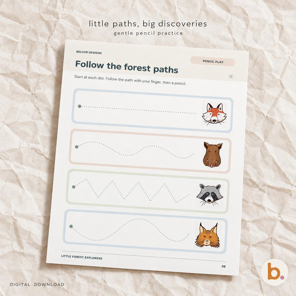 Little Forest Explorers Activity Pack