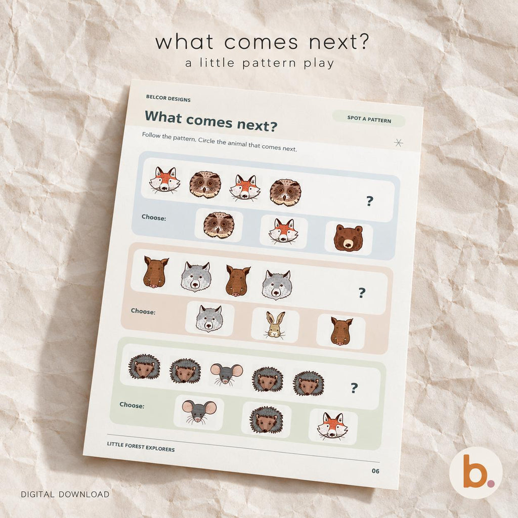Little Forest Explorers Activity Pack