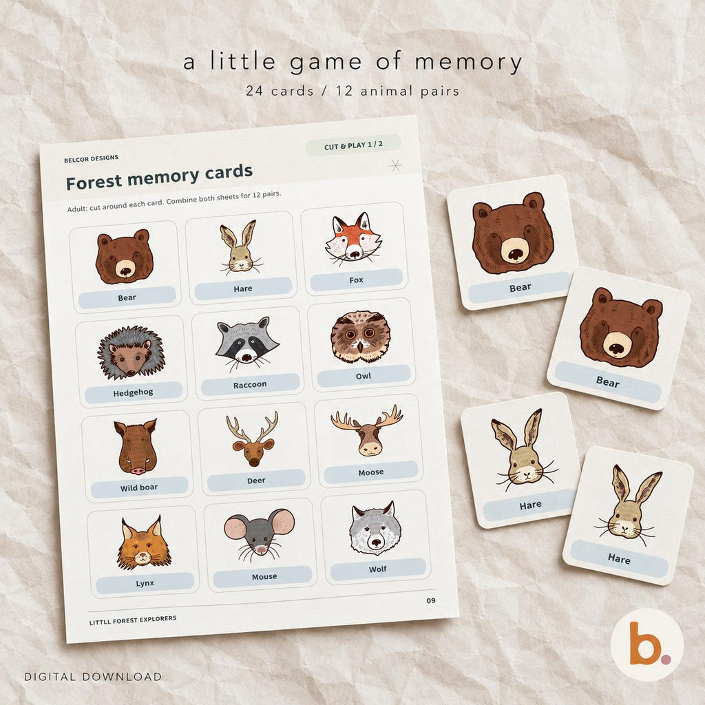 Little Forest Explorers Activity Pack